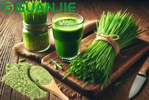 Natural wheat grass powder Natural wheat grass powder